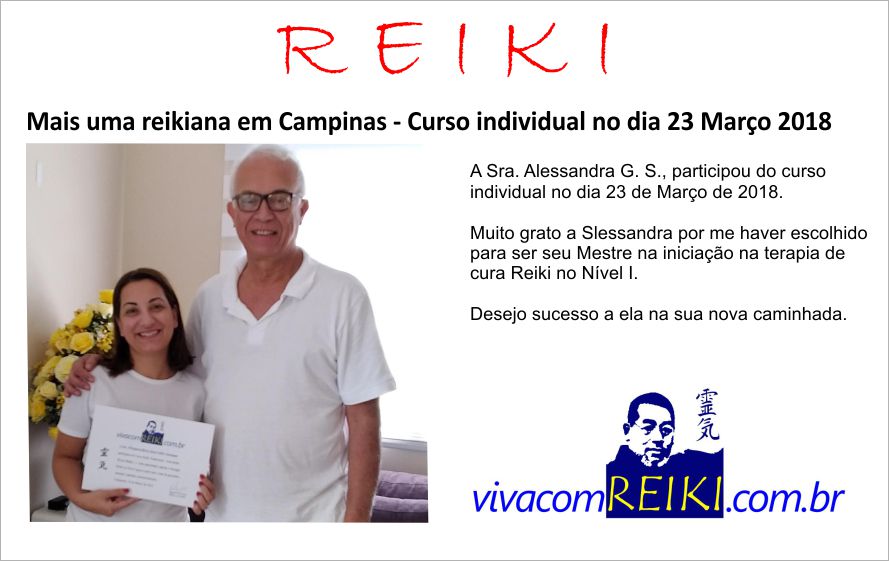 curso Reiki Nível I individual