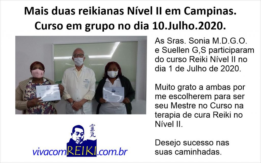 Curso Reiki II em Campinas