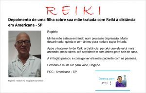Depoimento Reiki à distância